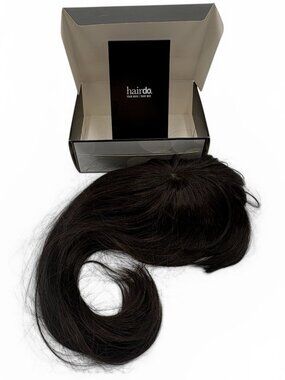Hairdo 14in Fringe Top of Head Topper Extension R4 Midnight Brown